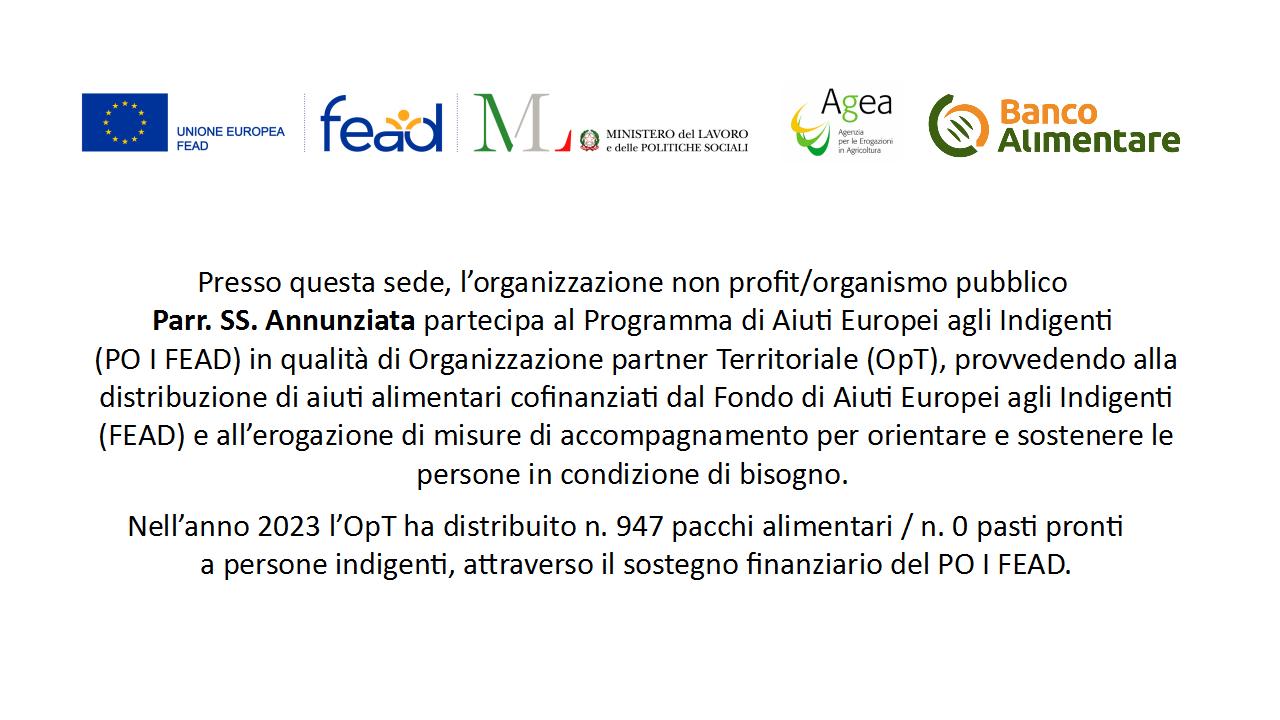 Banco Alimentare FEAD